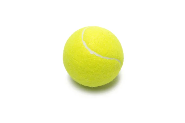 Μπάλες Τένις Απομονωμένες Λευκό Φόντο — Φωτογραφία Αρχείου