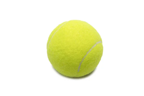 Balles Tennis Isolées Sur Fond Blanc — Photo