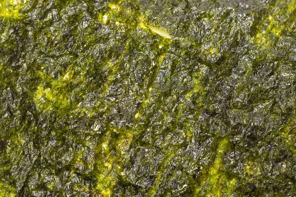 Nori seaweed as a background. Top view.