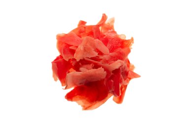 Turşu turşusu beyaz arkaplanda izole..