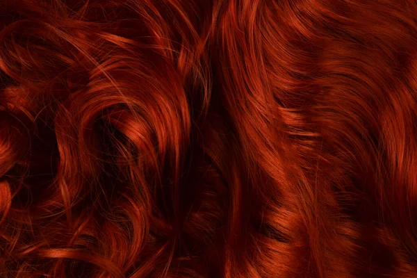 Kızıl Saçlı Kıvırcık Kızıl Saçlar — Stok fotoğraf