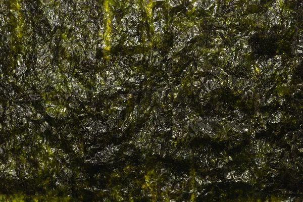 Nori seaweed as a background. Top view.