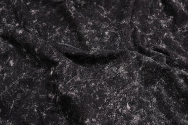 Gri desen. Gri kumaş dokusu. Üst görünüm. 