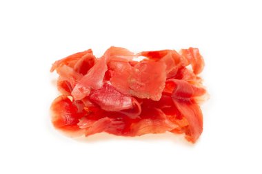 Turşu turşusu beyaz arkaplanda izole..