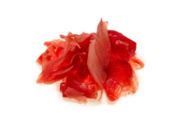 Turşu turşusu beyaz arkaplanda izole..