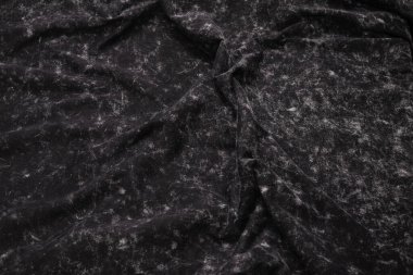 Gri desen. Gri kumaş dokusu. Üst görünüm. 