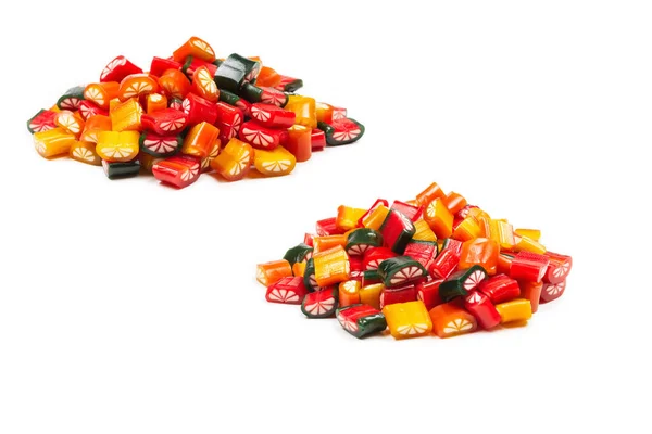 Citrus Colorful Candies Jelly Sweets Top View — Stock Photo, Image