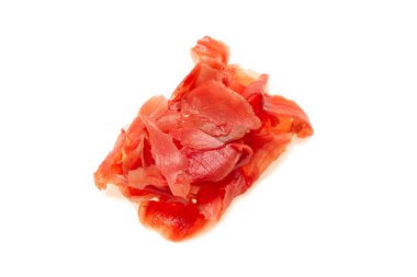 Turşu turşusu beyaz arkaplanda izole..