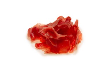 Turşu turşusu beyaz arkaplanda izole..