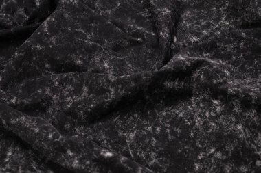 Gri desen. Gri kumaş dokusu. Üst görünüm. 