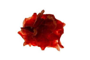 Turşu turşusu beyaz arkaplanda izole..