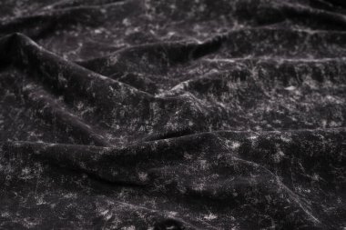 Gri desen. Gri kumaş dokusu. Üst görünüm. 