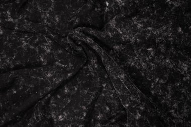 Gri desen. Gri kumaş dokusu. Üst görünüm. 