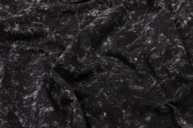 Gri desen. Gri kumaş dokusu. Üst görünüm. 