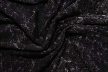 Gri desen. Gri kumaş dokusu. Üst görünüm. 