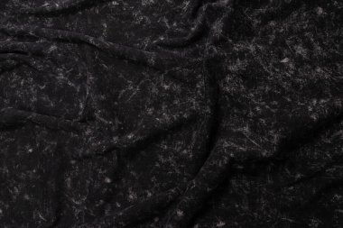 Gri desen. Gri kumaş dokusu. Üst görünüm. 