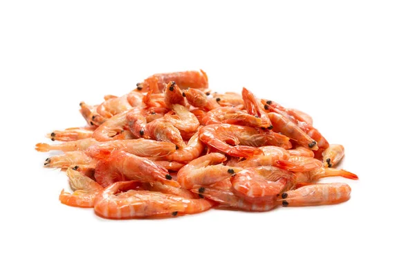 Shrimps Isolated White Background — Stock Photo, Image