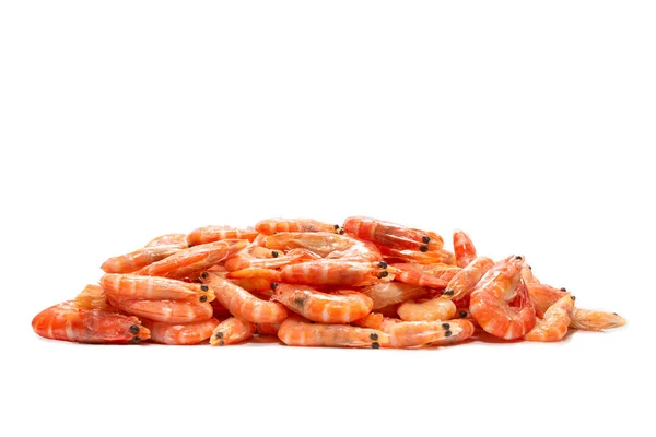 Shrimps Isolated White Background — Stock Photo, Image