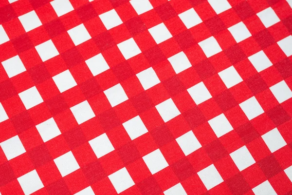 Rode Servet Geïsoleerd Witte Achtergrond Kopieerruimte — Stockfoto