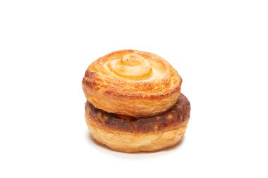 Beyaz arka planda izole edilmiş nefis bir nefes. Üst görünüm. 