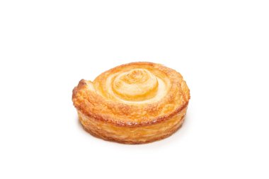 Beyaz arka planda izole edilmiş nefis bir nefes. Üst görünüm. 