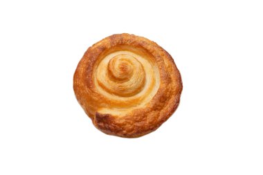 Beyaz arka planda izole edilmiş nefis bir nefes. Üst görünüm. 