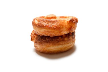 Beyaz arka planda izole edilmiş nefis bir nefes. Üst görünüm. 