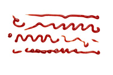 Kırmızı çilek reçeli beyaz arka planda izole edilmiş. Üst görünüm. 