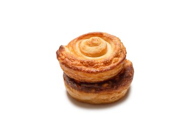 Beyaz arka planda izole edilmiş nefis bir nefes. Üst görünüm. 