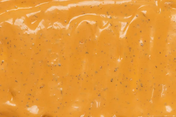 Schlagsahne Köstliche Sauce Textur Hamburger Sauce Hintergrund Ansicht Von Oben — Stockfoto