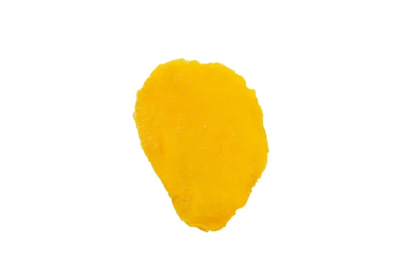 Trocknen Sie Leckere Mango Scheiben Isoliert Auf Weißem Hintergrund Ansicht — Stockfoto