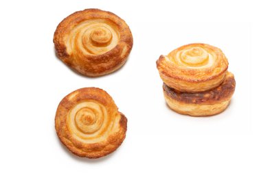 Beyaz arka planda izole edilmiş nefis bir nefes. Üst görünüm. 