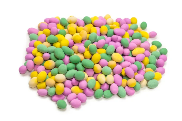 색깔의 땅콩들 유약을 있습니다 위에서 — 스톡 사진
