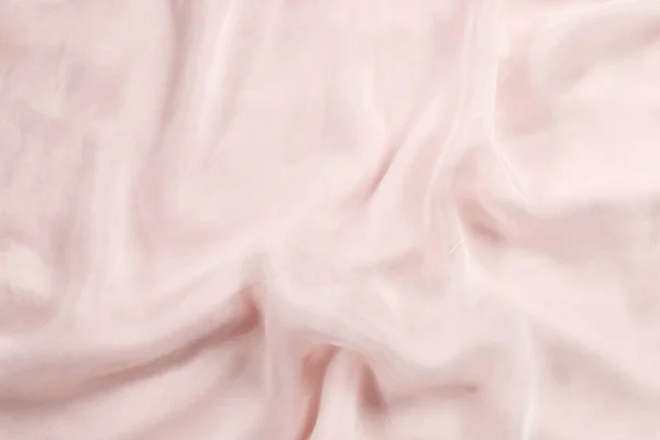 Doux Fond Tissu Soie Rose Lisse Texture Tissu — Photo