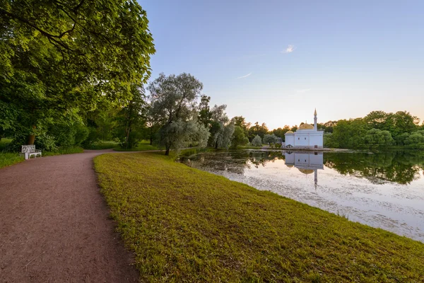 Linda Catherine Park. A Rússia. Pushkin. — Fotografia de Stock