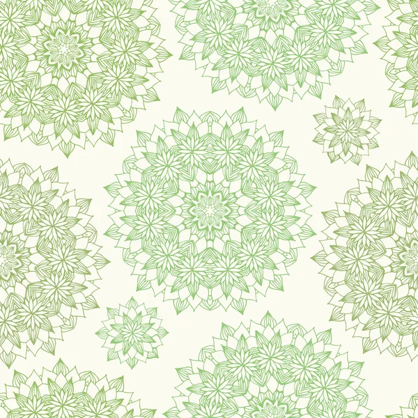 Seamless background with hand-drawn floral pattern — Stockový vektor