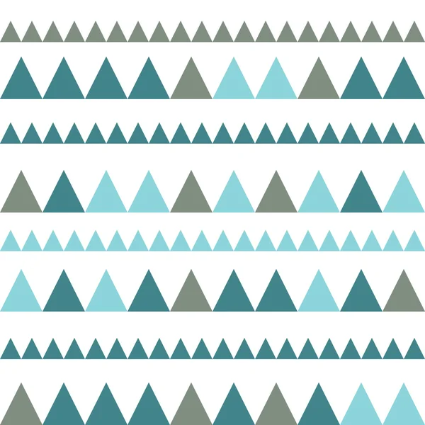 Triangles seamless background — Stock Vector