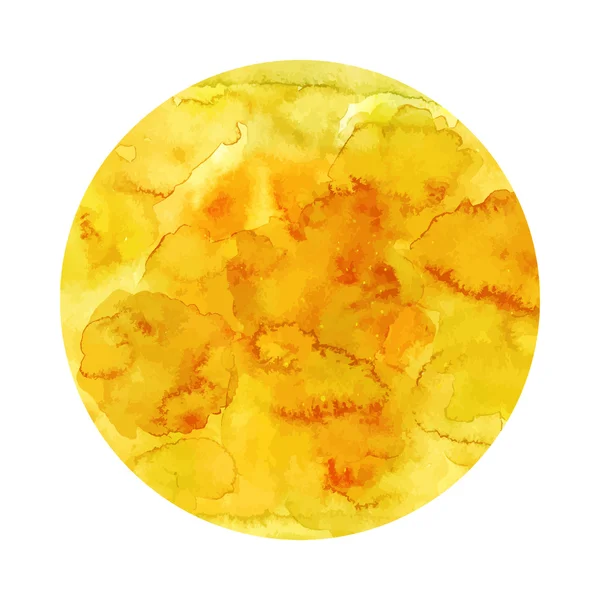 Plano de fundo amarelo ouro aquarela — Vetor de Stock