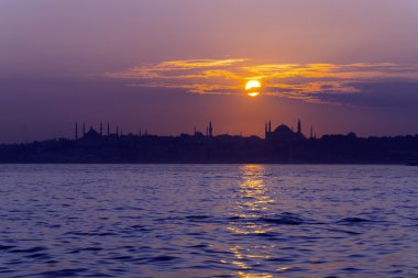 Ünlü Istanbul silüeti