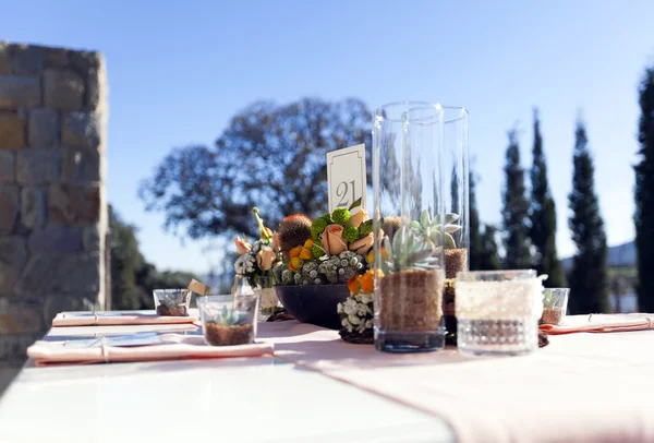 Impressive wedding setup — Stock Photo, Image