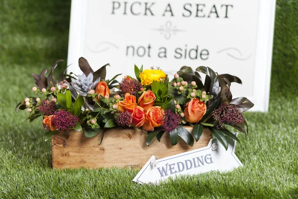 Impresionante configuración de la boda —  Fotos de Stock