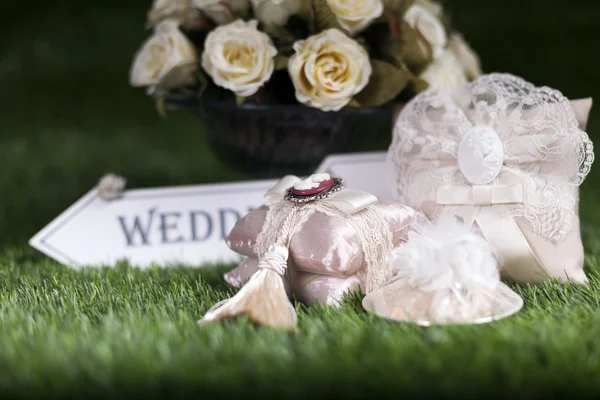 Beeindruckendes Hochzeitsbild — Stockfoto