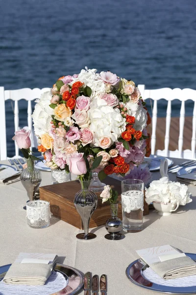 Impressive and beautiful wedding set up — Stock Photo, Image