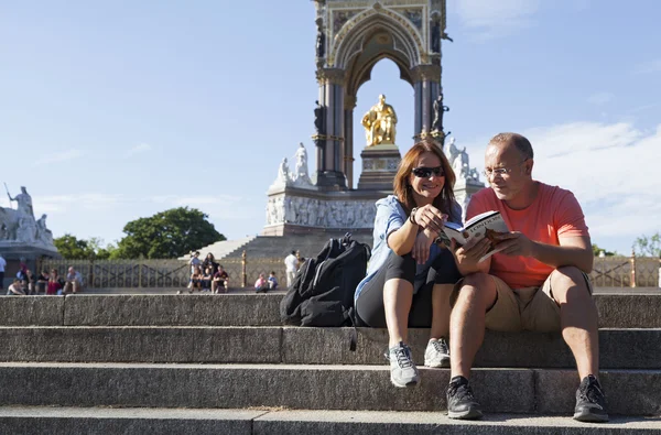 Londoni turisták, uk. Jogdíjmentes Stock Fotók