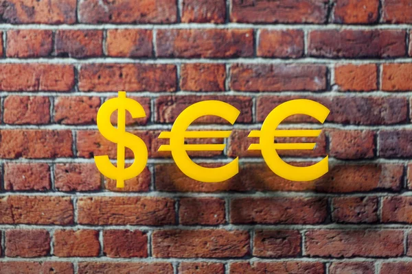 Icono de dinero internacional y unidades de moneda — Foto de Stock