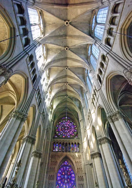 Interior view of a cathedral — Stock Photo, Image