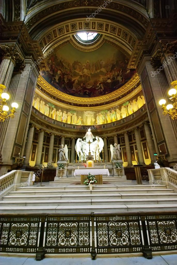 Resultado de imagen de iglesia de la madeleine interior
