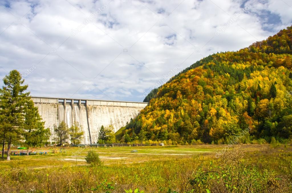 Bicaz Dam in Romania