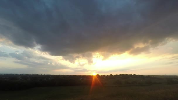 Atardecer lapso de tiempo — Vídeos de Stock