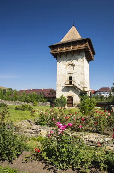 Torre medievale in pietra — Foto Stock